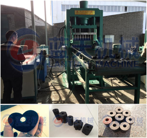 hydraulic charcoal briquetting machine