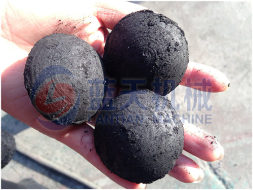 BBQ charcoal briquette making machine