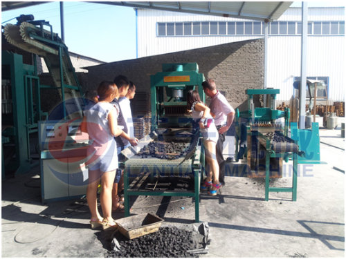 shisha charcoal briquettes machine