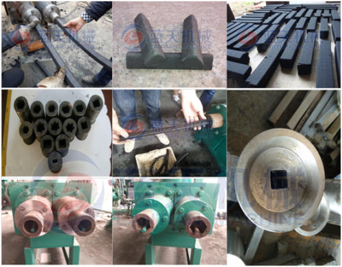 BBQ charcoal extruding equipment