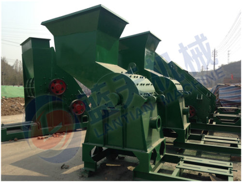 Scrap metal crusher machine