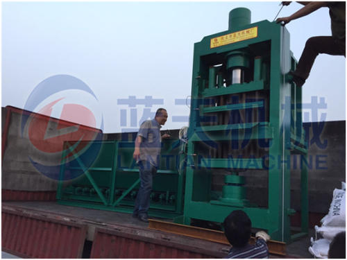 Bamboo charcoal briquette machine