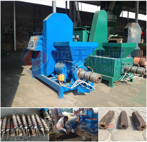 biomass and wood waste briquette machine press