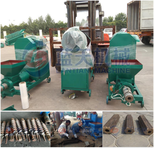 Sawdust charcoal machine