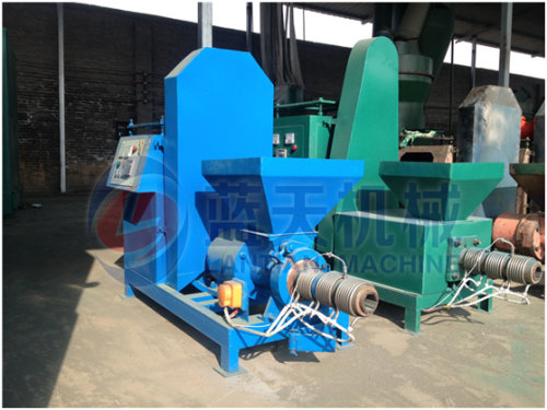 Sawdust charcoal machine