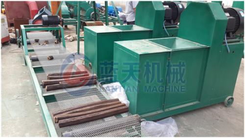 Wood sawdust briquette machine