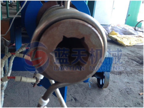 Wood sawdust briquette machine