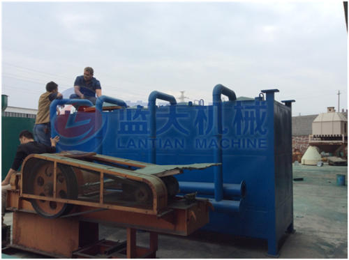 Airflow carbonization furnace