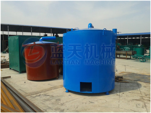 Airflow carbonization furnace