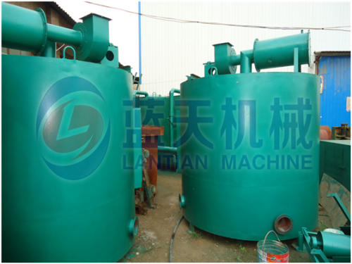 Airflow carbonization furnace