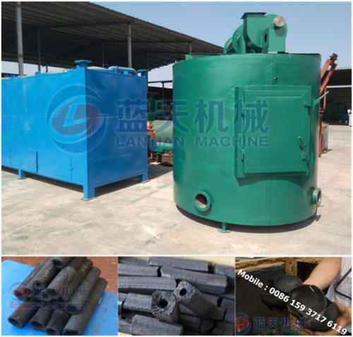 Bamboo carbonization furnace