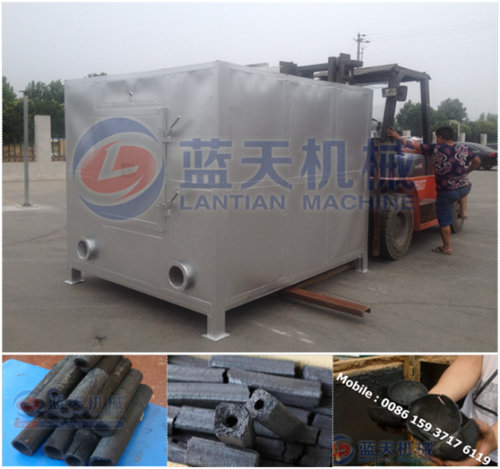 Briquette carbonization furnace