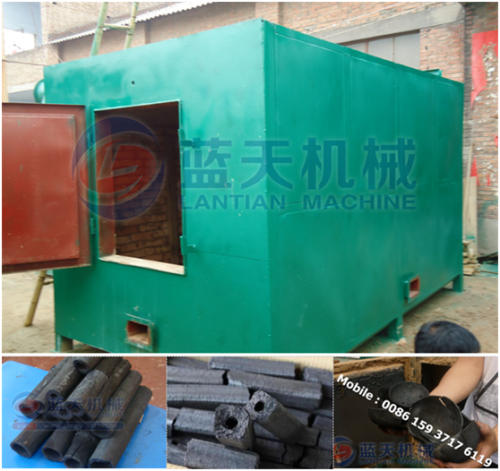 Wood carbonization furnace