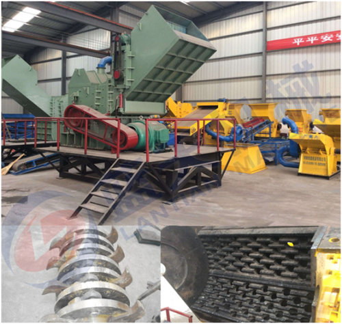 Metal crusher machine