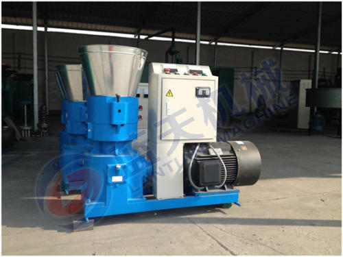 Fish feed pellet machine