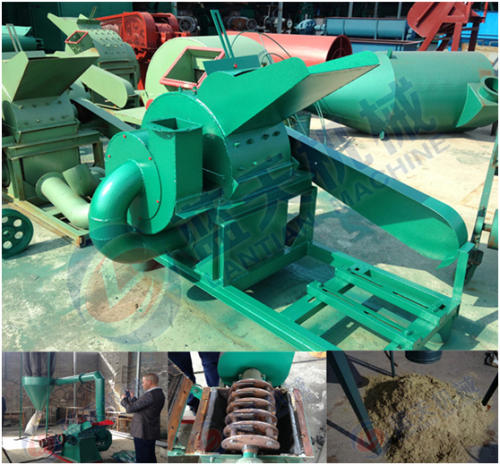 Coconut crusher machine