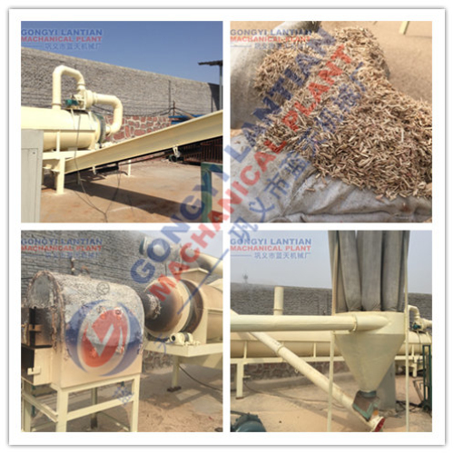 Sawdust dryer production site in Australia